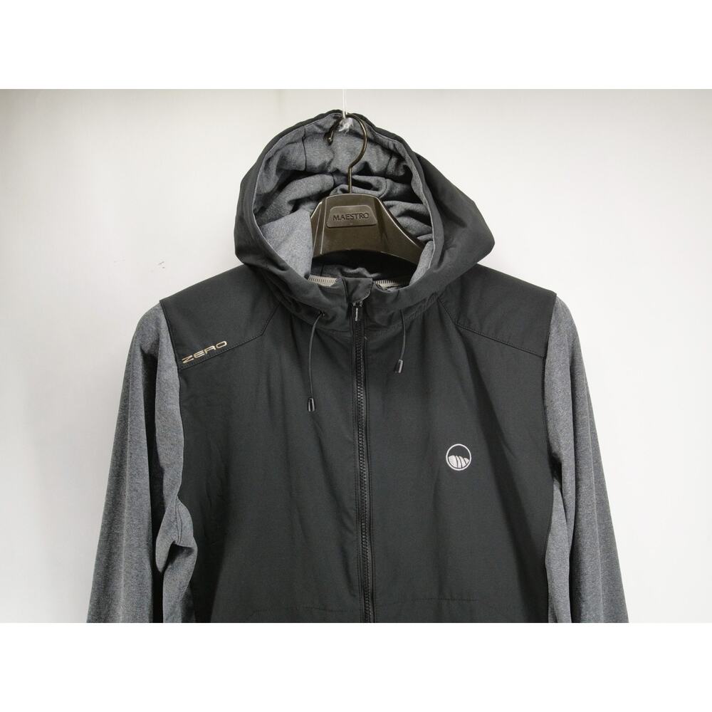 Zero Restriction Spinks Hybrid Full Zip Hoodie Jacket Men's Medium Golf Black - Picture 2 of 12